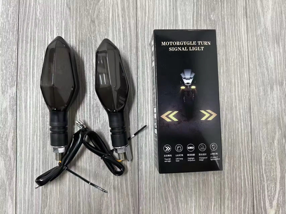 Clignotant LED pour moto avec Projection au Sol
