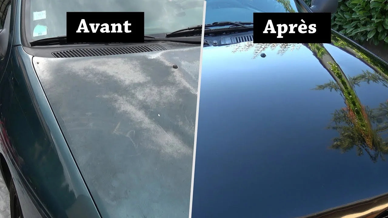 Cire Auto Brillance Miroir – Effet Neuf & Protection Longue Durée